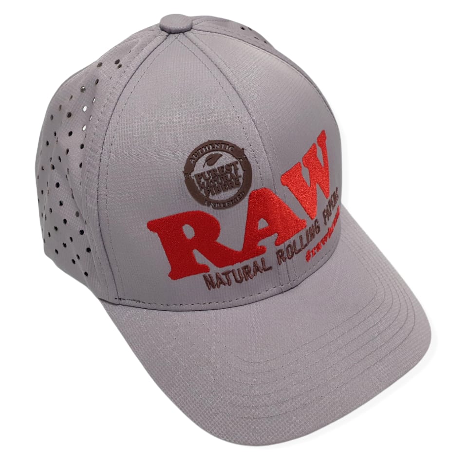Boné Raw Aba Curvada Cinza Raw Brazil - Tabacaria e Headshop Paraíso Roots