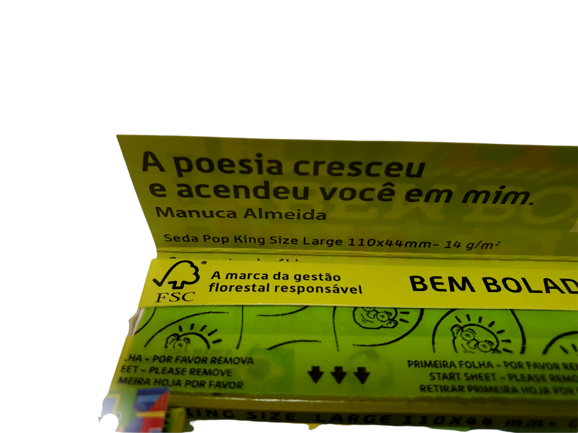 Papel para Cigarro Bem Bolado King Size Extra Large - tiobob-mobile